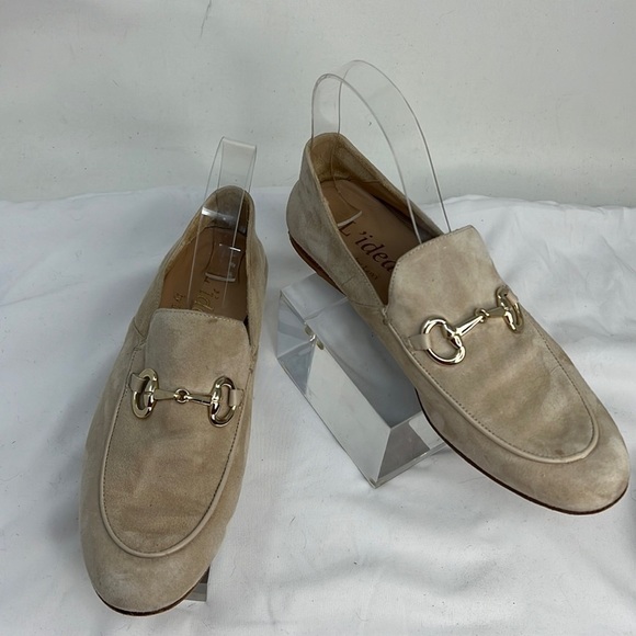 L'idea By Lori Sz 38 / US 7.5 Suede Bit Loafers - Picture 1 of 14